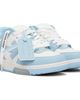 Off-White Off-White White & Blue 'Out Of Office' Calf Leather Sneakers - 4