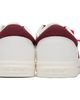 Off-White Off-White White & Burgundy Vulc Low Canvas Sneakers - 2