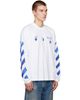 Off-White Off-White White Bacco Arrow Skate L/S T-shirt - 2