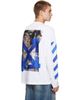 Off-White Off-White White Bacco Arrow Skate L/S T-shirt - 3