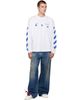 Off-White Off-White White Bacco Arrow Skate L/S T-shirt - 4