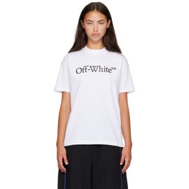 Off-White Off-White White Big Logo Bookish T-shirt