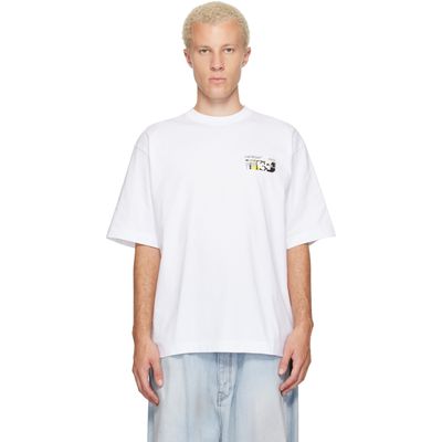 Off-White Off-White White Industrial Arrow Skate T-shirt