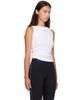 Off-White Off-White White 'Off' Stamp Round Tank Top - 2
