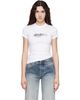 Off-White Off-White White Script Fitted T-shirt - 1