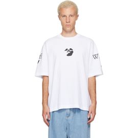 Off-White Off-White White Swimming Logo Skate T-shirt