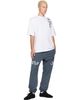 Off-White Off-White White Vertical Bookish Skate T-shirt - 4