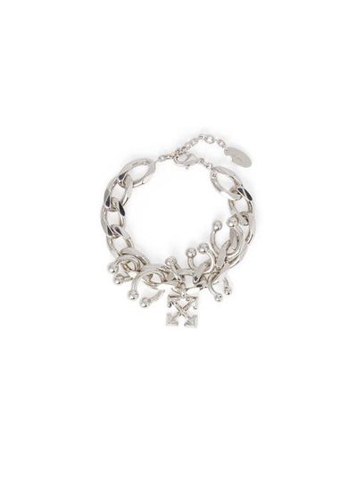 Off-White Off-White Women's Piercing Arrow Chain Bracelet