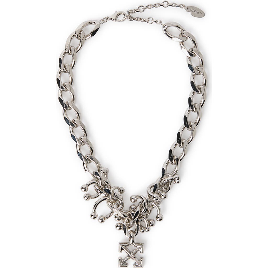 Off-White Off-White Women's Piercing Arrow Chain Necklace
