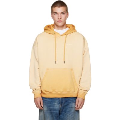 Off-White Off-White Yellow Rugs Arrow Skate Hoodie