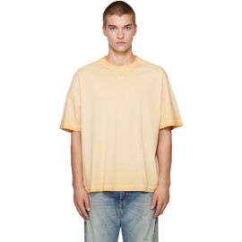 Off-White Off-White Yellow Swimming Face Skate S/S T-shirt