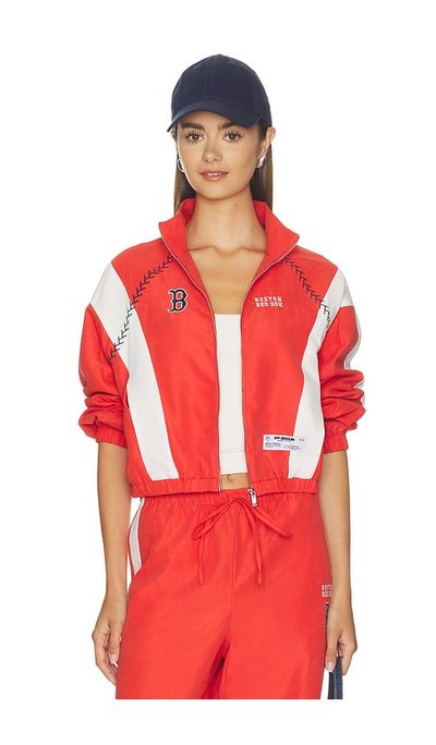Off Season Off Season Boston Red Sox Lightweight Track Jacket