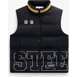Off Season Off Season Unisex Black Pittsburgh Steelers Team Puffer Vest 