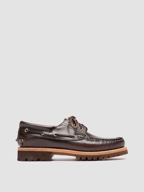Officine Creative Officine Creative Heritage Flexi 001 Leather Boat Shoes