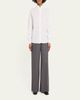 Officine Generale Alison Seersucker Button-Front Shirt - 2