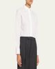 Officine Generale Cataleya Cropped Cotton Poplin Shirt - 4