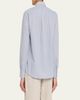 Officine Generale Ella Long-Sleeve Textured Japanese Cotton Shirt - 3