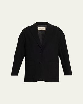 Officine Generale Erena Wrinkled Voile Jacket
