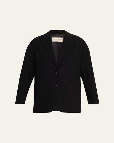 Officine Generale Erena Wrinkled Voile Jacket
