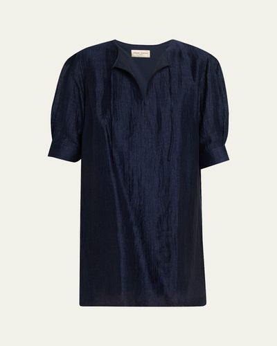 Officine Generale Gigi Italian Linen Mini Dress