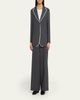 Officine Generale Giovanni Oversized Pinstripe Jacket - 2