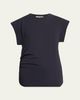 Officine Generale Inaya Asymmetric Jersey Tee - 1