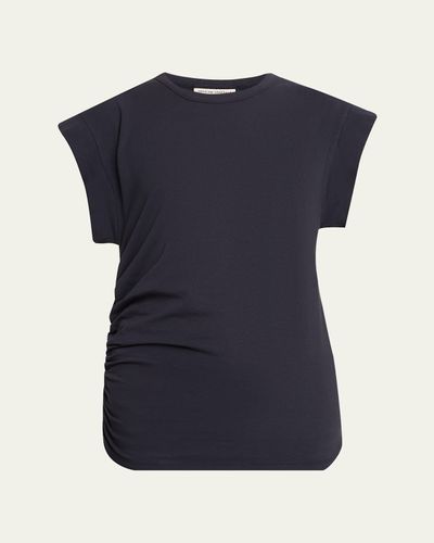 Officine Generale Inaya Asymmetric Jersey Tee