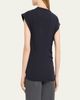 Officine Generale Inaya Asymmetric Jersey Tee - 3