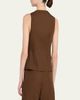 Officine Generale Lane Italian Linen Vest - 3