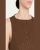 Officine Generale Lane Italian Linen Vest - 5