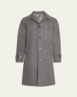 Officine Generale Men's Hudson Cavalry Twill Overcoat