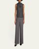 Officine Generale Milia Sleeveless Drape-Neck Top - 2