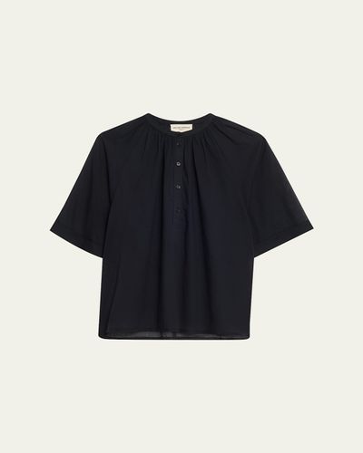 Officine Generale Noria Cotton Voile Shirt