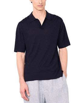 Officine Generale Officine Generale Pele Texture Sweater Polo