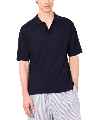 Officine Generale Officine Generale Pele Texture Sweater Polo
