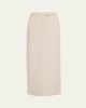 Officine Generale Oxana Italian Wool Pencil Skirt - 1