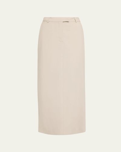 Officine Generale Oxana Italian Wool Pencil Skirt
