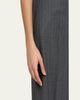 Officine Generale Rosa Pinstripe Wool Pants - 5