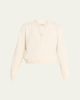 Officine Generale Serena Cotton Cashmere Knit Cardigan - 1