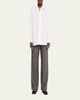 Officine Generale Yari Cotton Poplin Button-Front Shirt - 2