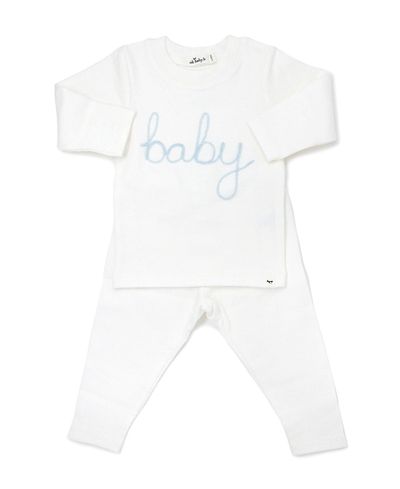 Oh Baby oh baby! baby Embroidered Two Piece Set