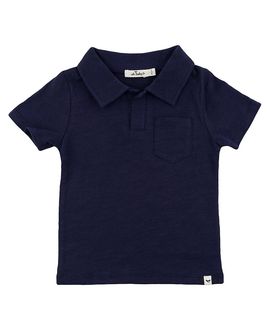 Oh Baby oh baby! Boys' Slub Spencer Polo Shirt