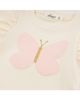 oh baby! oh baby! Butterfly Pink Terry with Gold Butterfly Tee - 2