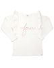 oh baby! oh baby! "four" Pink Eyelash Millie Long Sleeve Tee - 1