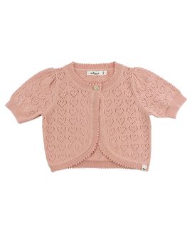 Oh Baby oh baby! Girls' Hearts Pointelle Juliet Cardigan