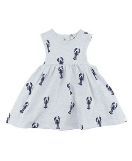 Oh Baby oh baby! Girls' Lily Tank Lobsters Print Dress