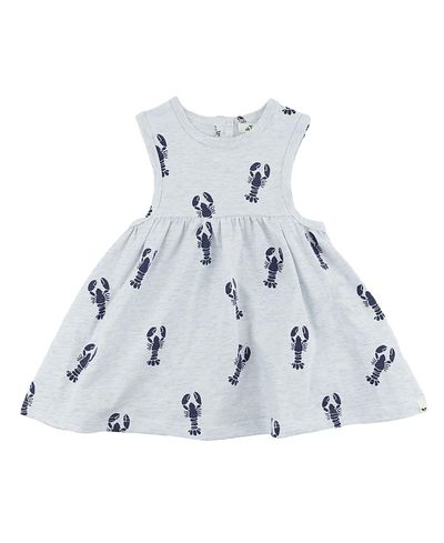 Oh Baby oh baby! Girls' Lily Tank Lobsters Print Dress