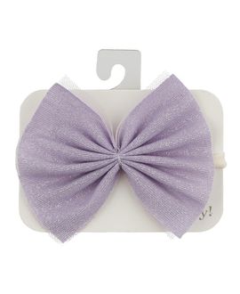Oh Baby oh baby! Girls' Sparkle Gathered Bow Headband
