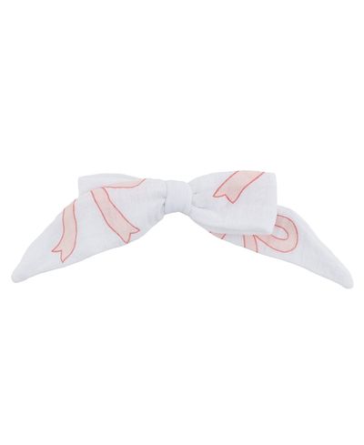 Oh Baby oh baby! Girls' Tie Bow Big Bows in Pink Hair Clip