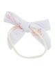 Oh Baby oh baby! Girls' Tie Bow Big Bows in Pink Tie Bow Headband - 2